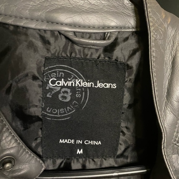 Grey Calvin Klein Jacket - Picture 3 of 5